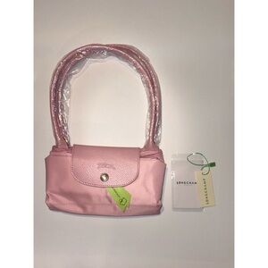 Pink Medium Longchamp Le Pilage Tote Bag